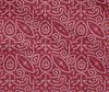 oneOone Cotton Flex Carmine Red Fabric Ethnic Bandhani Fabric For Sewing Printed Craft Fabric By The Yard 40 Inch