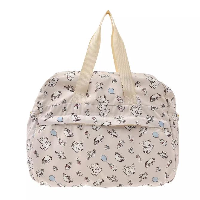 Disney POOH TRAVEL Geantă Boston pliabilă în 4 direcții Pooh & Friends cu poșetă Japonia