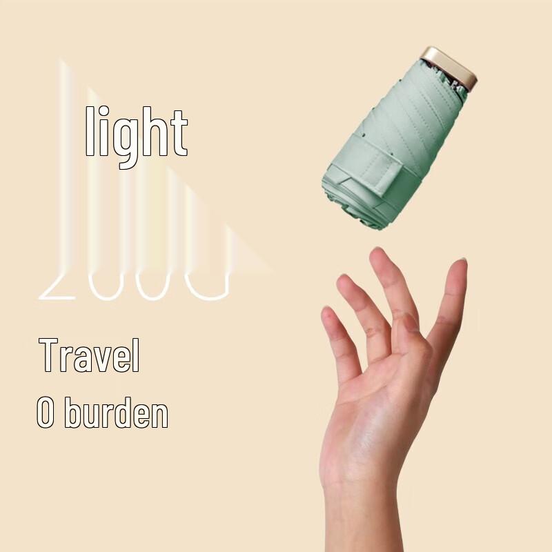 Meidu M6100 Mini Six-Fold Pocket Umbrella