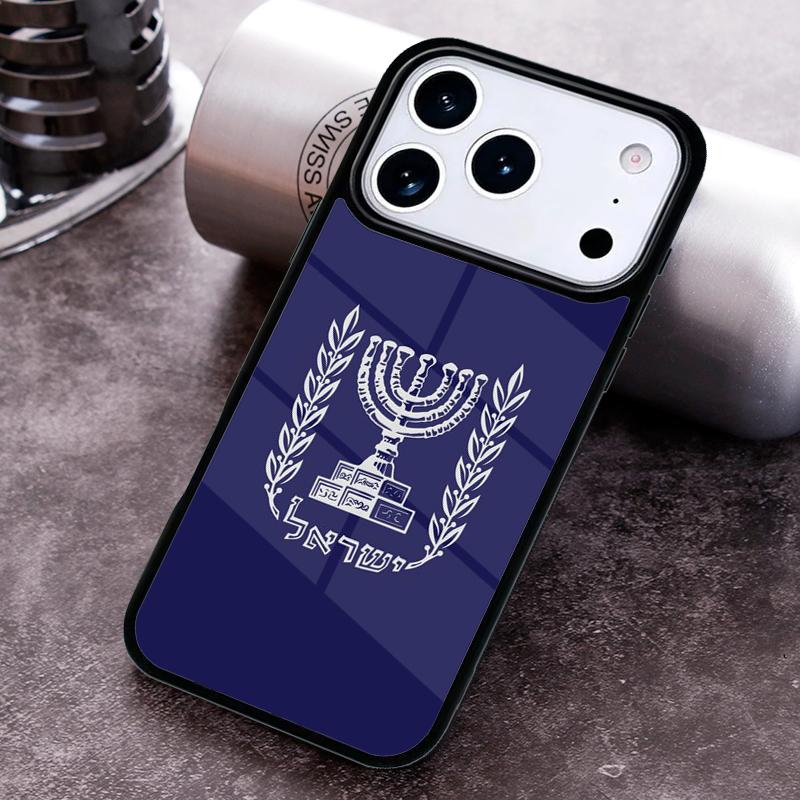I=srael Flag Phone Case for iPhone 17 16 15 Pro Max Air 14 13 12 11 Plus Shockproof Cover