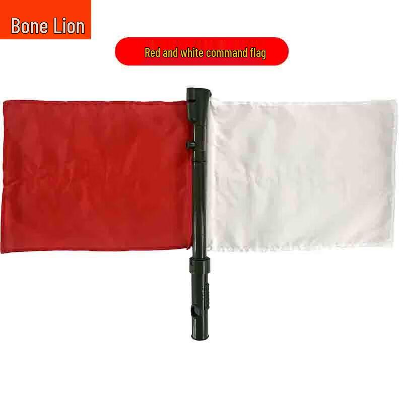 Guzishi Multi-functional Signal Flag with Light, Whistle & Horn