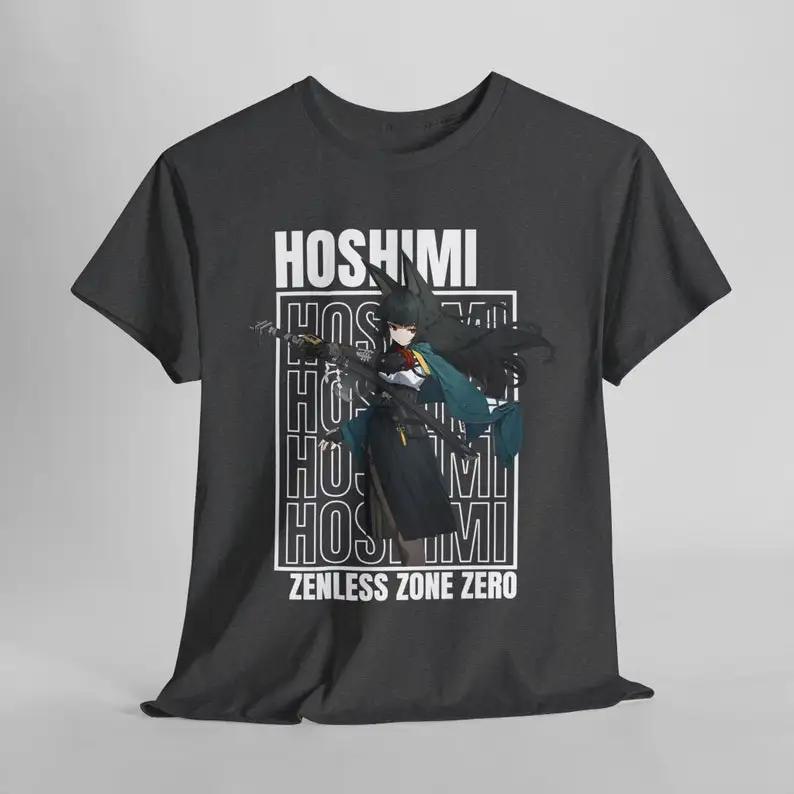 Hoshimi Zenless Zone Zero Anime Streetwear T-Shirt