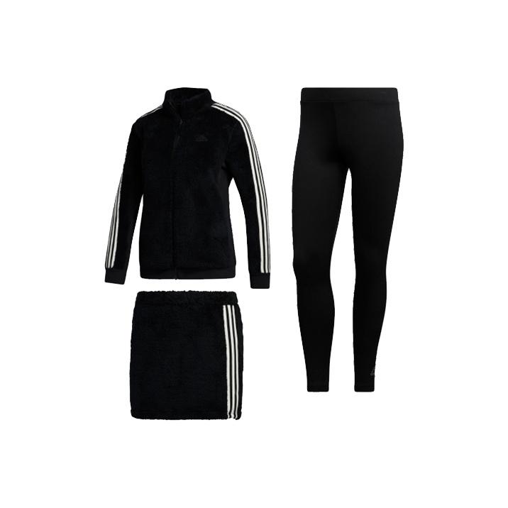 adidas Golf 3-Stripes Cover Up Set Black Women GM1480 XS
