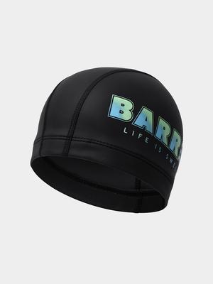 BARREL Kids Sherbet Silitex Swim Cap Black (B5Skasc003Blk)
