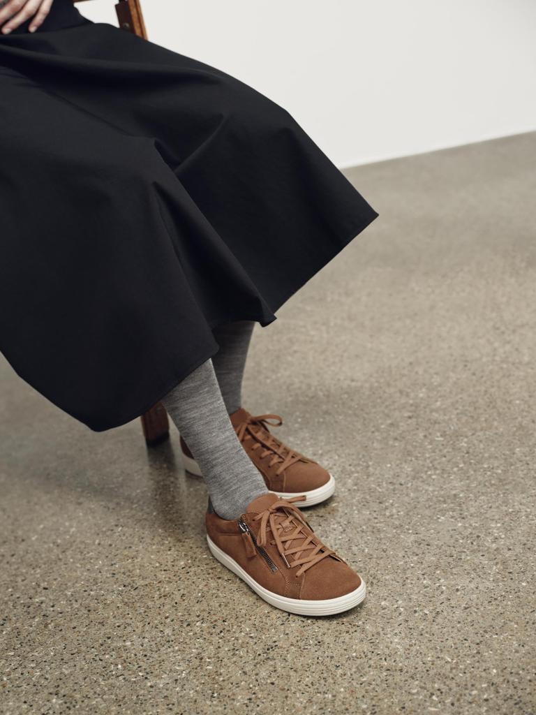 ECCO CLASSIC SNEAKER W Women's Genuine Leather Sneakers EU38