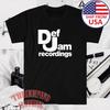 Def Jam Recordings Men's Black Size S To 5XL