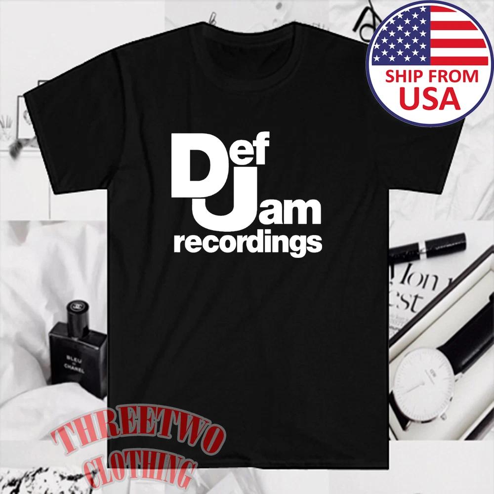 Def Jam Recordings Men s Black Size S to 5XL XXXXL