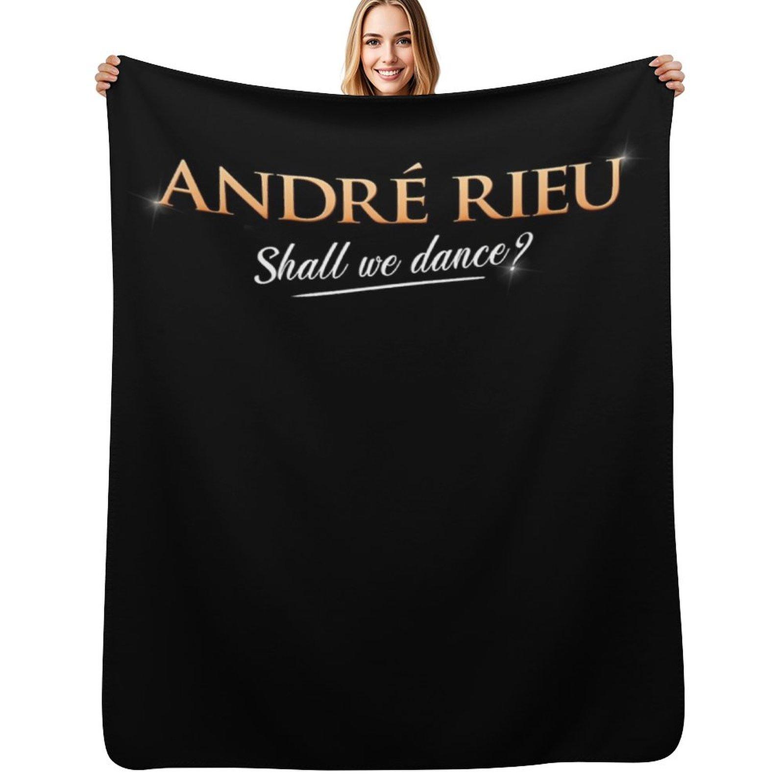 Creative Homewares Unisex White Andre Rieu Album Andre Rieu Throw Blanket Fuzzy Plush Throw Blanket For Sofa Chair