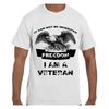 Veteran 4th of July Partriotic T Shirt It Cannot Be Inherited Freedom