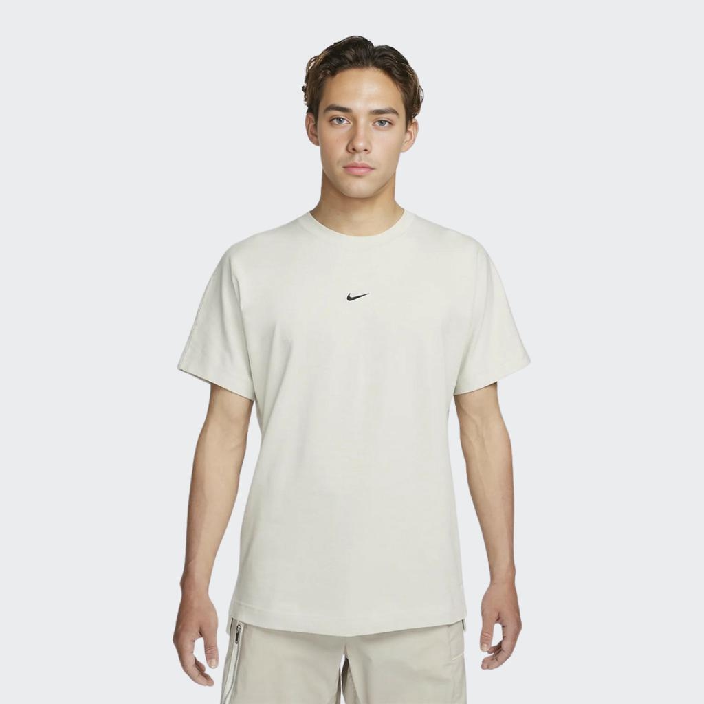 Nike Sportswear Style Essentials Logo Print Breathable Round Neck Short Sleeve T-Shirt Men Tops Off-White DD7019-072