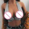 Women Bandage Sexy Color Bralette Bustier Sheer Unpadded Bra