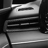 2pcs Carbon Fiber Dashboard Side Air Outlet Vent Cover Trim For Kia K5 -