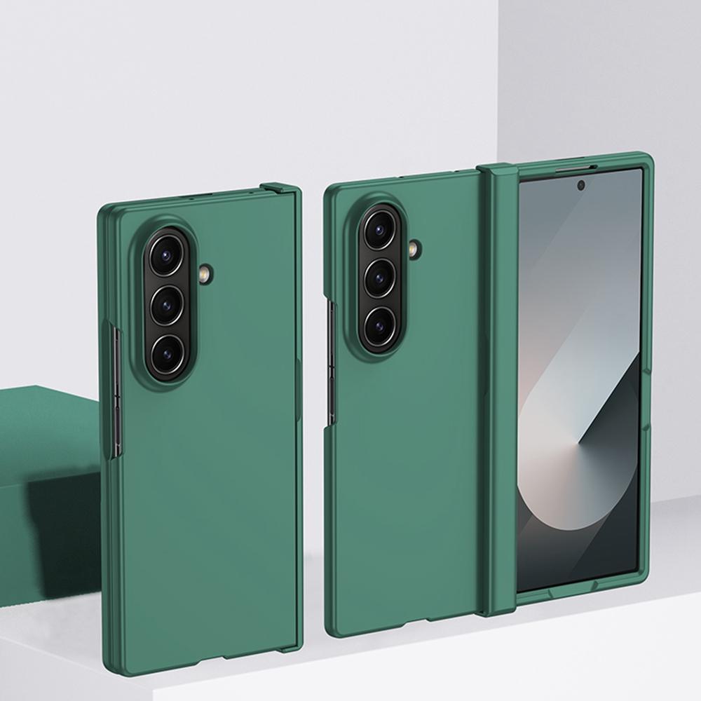 For Samsung Galaxy Z Fold7 5G Case Hinge Protection Skin-Touch PC Phone Cover