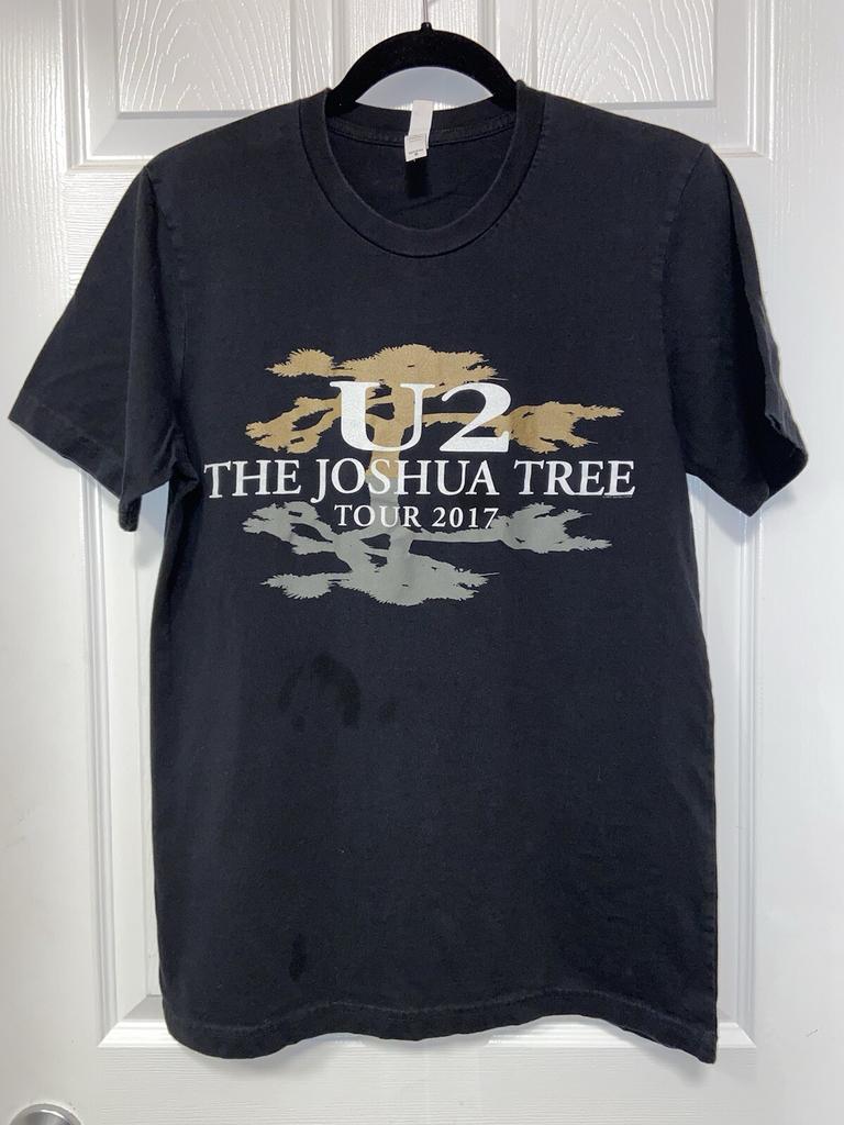 26 U2 Trasa The Joshua Tree 2017 Czarny T-shirt Rozmiar Męski: Średnia koszulka unisex