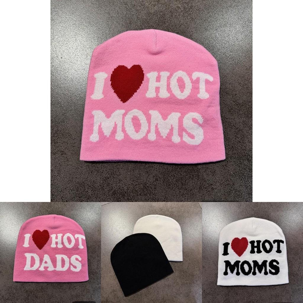 New Knitted Hat For Women With Embroidered Letter Design For Autumn Winter Warmth