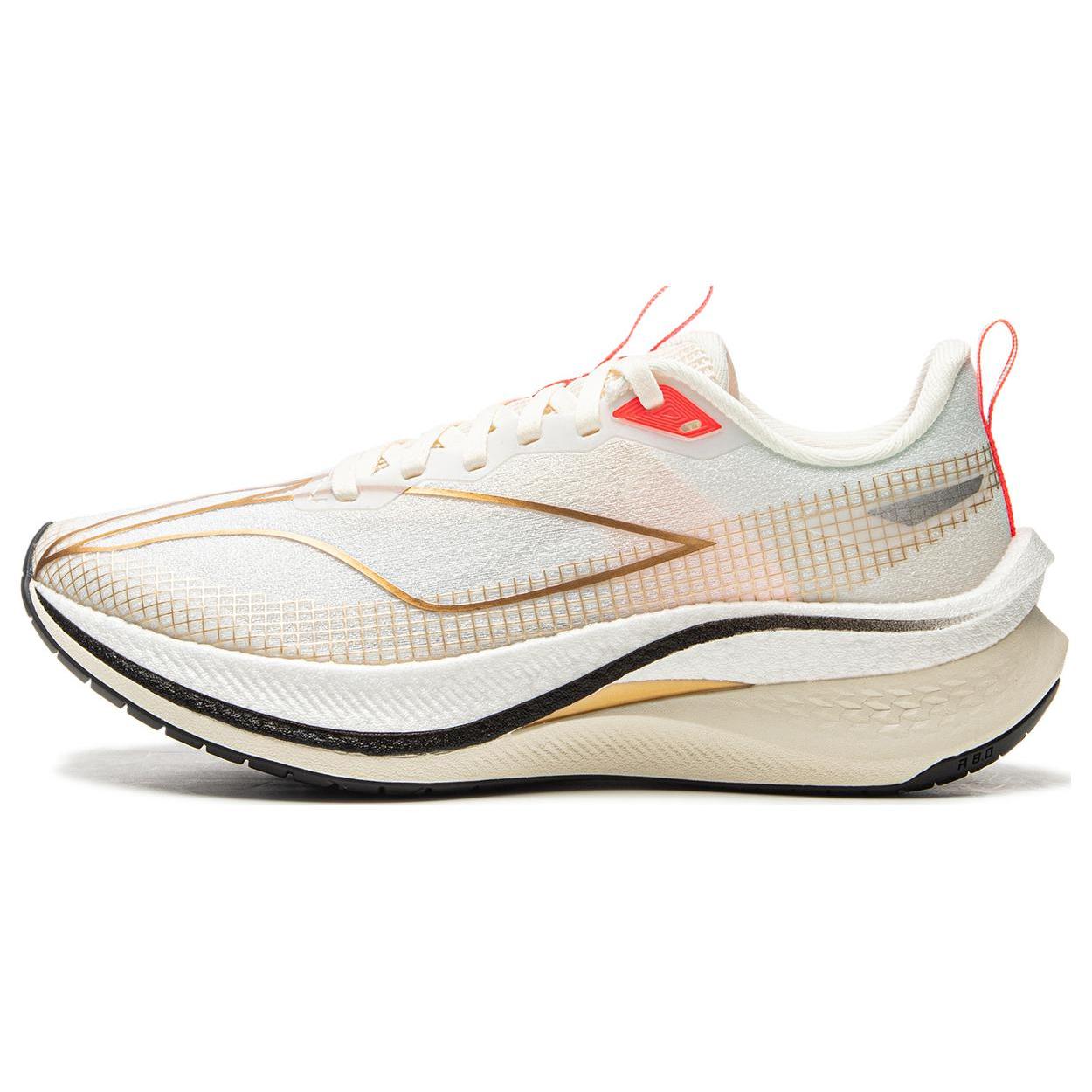 

LiNing Red Hare 7 Pro Cushioned Slip Resistant Low Top Casual Running Shoes Women s Standard White 35