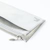 AND Card Case Fragment Case Genuine Leather Cashless Present IC Card Pass Case Watermelon [JULLY SHUSHU] EM-CC (Silver)