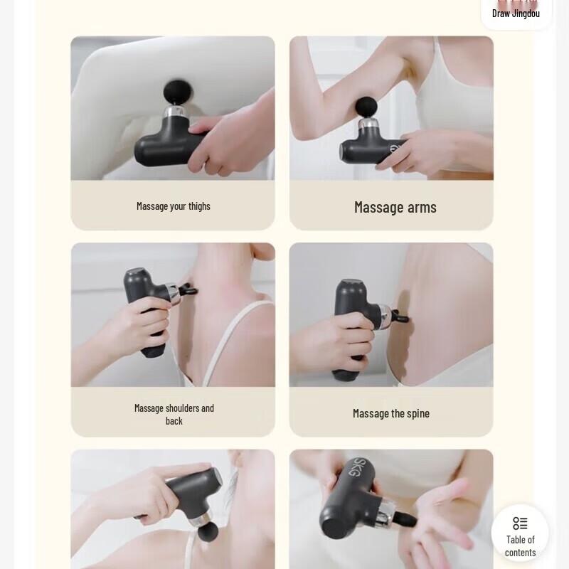SKG F3-2 Deluxe Professional Percussion Massager