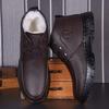 Winter new men's warm and cold cotton shoes high-top velvet thickened wool dad shoes versatile casual men's leather shoes