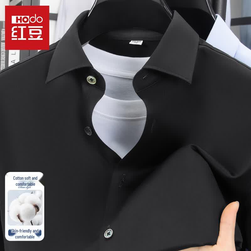 Hodo Men s Breathable Pure Cotton Long-Sleeve Shirt 175/96A