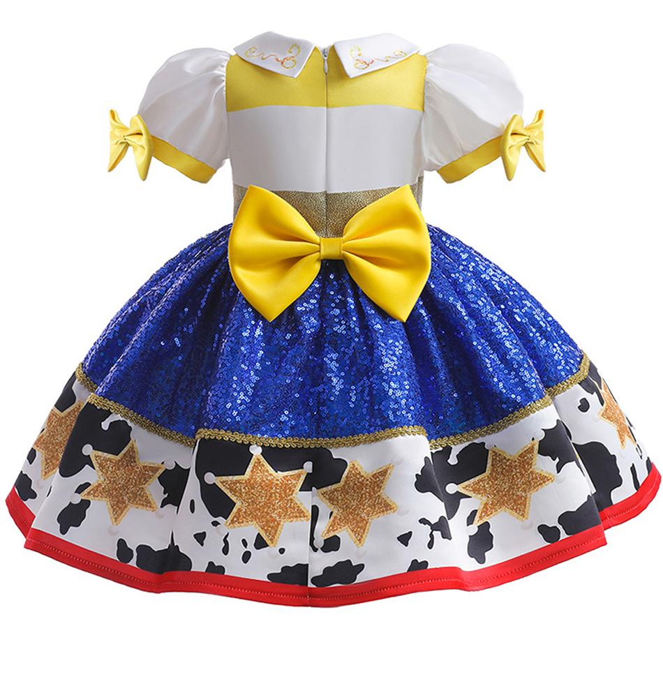 Halloween Toy Woody Dress Up Costume Boys Girls Jessie Cosplay Dress Carnival Party Fancy Sets Kids Stage Performance Outfit