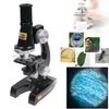 Kids Students Optical Microscope Set Kit With Light Scientific Toy Experimental