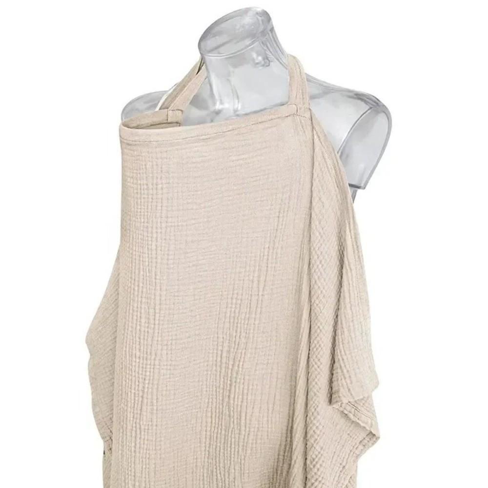Adjustable Strap Nursing Cover With Pockets Baby Feeding Cover Breastfeeding Towel Baby Feeding