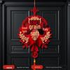 Chinese New Year Fu Character Door Decor Set