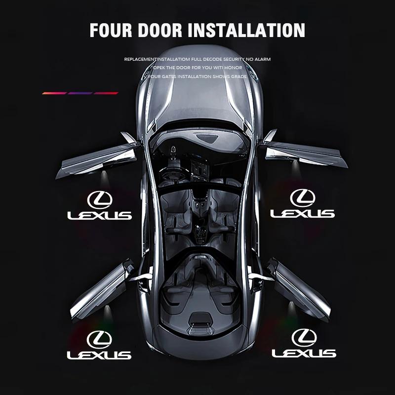 FIWB3 HD LED Car Door Welcome Projector Light For Lexus LS LC RZ IS350 ES300 GS350 CT200h GX460 LX570 RX500h NX300 UX260