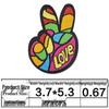 Junle Iron-On Woven Label & Cloth Patch Set