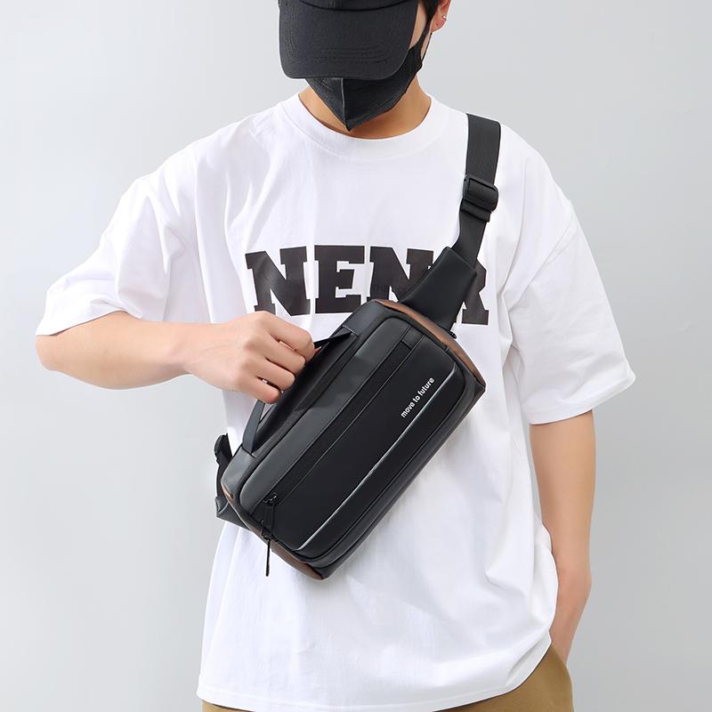 Sacoche Sport Extérieur Sac à Bandoulière Sac de Poitrine pour Téléphone Portable