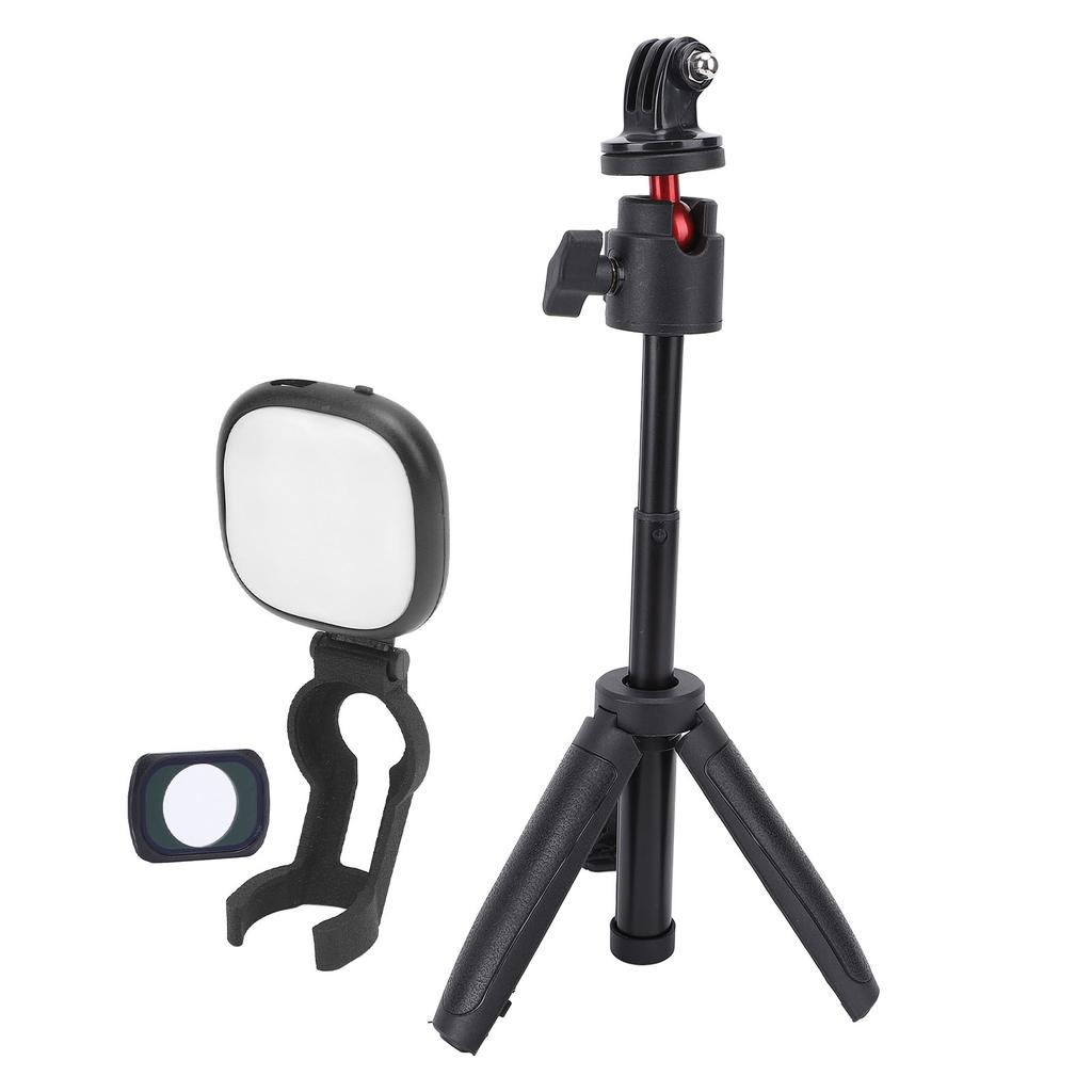 LED Video Light with Tripod 18 Filter and Bracket Soft Light 7 Modes 3 Color Temperature Portable