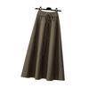 Autumn/Winter Knitted Half Skirt Autumn/Winter New Mid Length Large Swing Skirt Women's Skirt