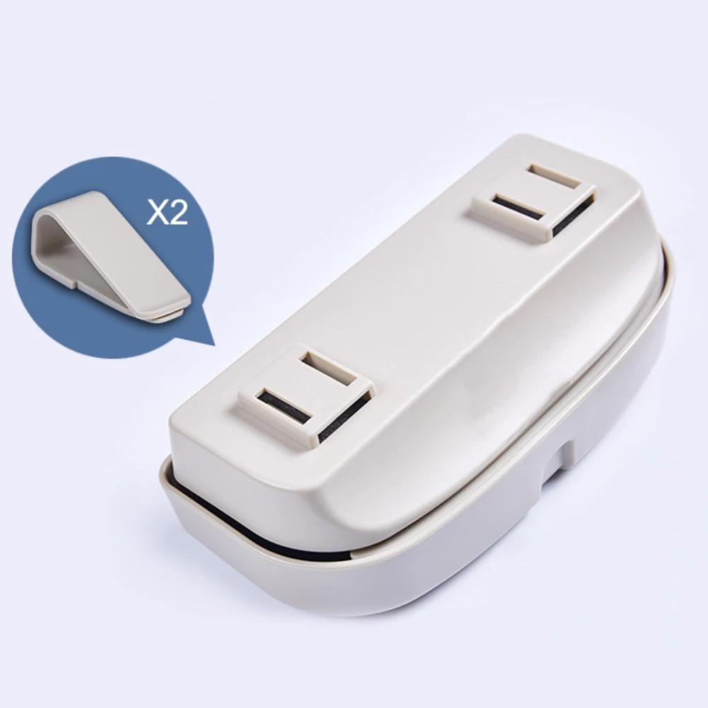 Universal Car Glasses Case Sun Visor Storage Sunglasses Frames Portable Auto Glasses Holder Car Interior Storage Accessories