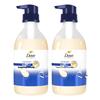 Dove Shampoo Twin Pack & Refined Soybean Oil Bundle
