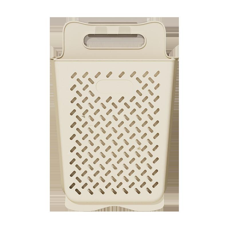Dirty laundry basket foldable household laundry basket wall hanging toilet bathroom artifact storage rack for dirty clothes
