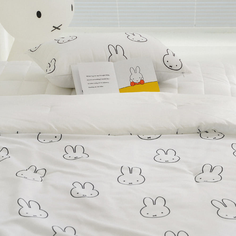 Miffy Chuchu Duralon Cooling Summer Quilt Blanket, SS 150x200 SS белый