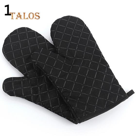 Potholder Glove Kitchen Heat Resistant Cooking Baking Holder Non-Slip Oven Mitt Kitchen Accessories