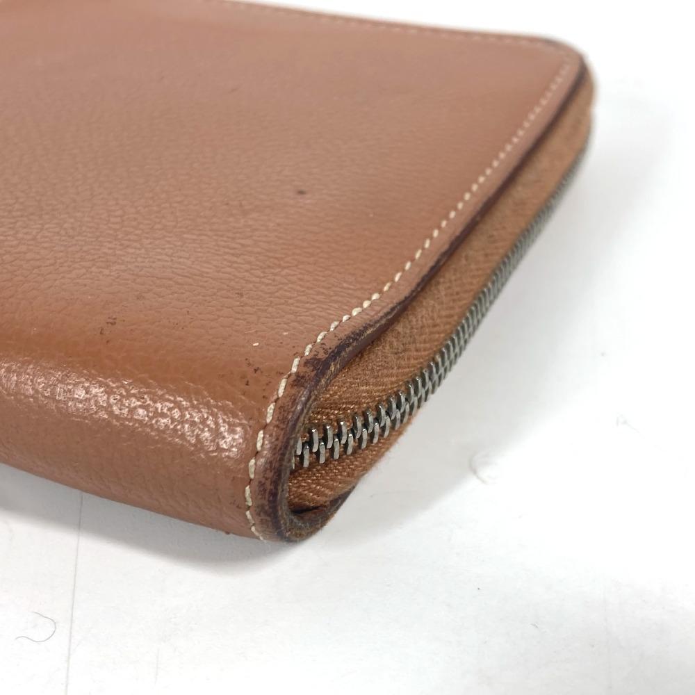 Hermes Zip Around Zip Ungo Horse Compact Wallet Billfold Folded Wallet