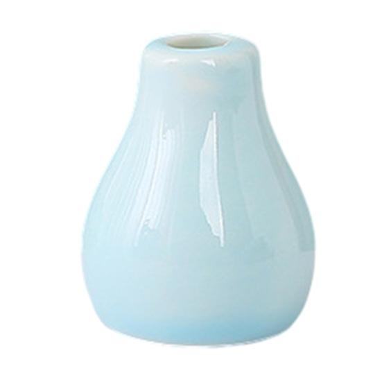 Mini Ceramic Vase Refrigerator Magnet 3D Miniature Plants Flower Vase Fridge Magnet Home Office Kitchen Locker Decoration