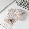 Bow Mini Zipper Credit Card Holder Organizer Wallet Earphones Keys Cards Small Portable Zip Pocket with Keyring for Women Men