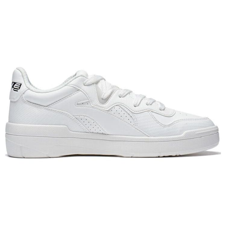 Li Ning Wave LITE Slip Resistant Low Top Skateboard Shoes Men's White Gray AGCT115-1
