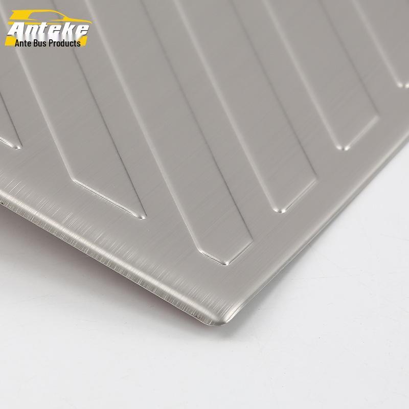 Stainless Steel Decorative Pedal Set for 17 Teramont Models: Accelerator, Brake, and Rest Pedals