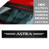 For OPC Astra Insignia Corsa Mokka Vectra Front Window Windshield Carbon Fiber Vinyl Banner Decal
