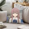 Anime A Silent Voice Throw Pillow Covers Pattern Cushion Cover Suitable For Sofa Bedroom Car Pillow Cover