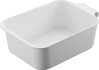 Yamazaki Seau Suspendu Magnétique Blanc x x Tower Rangement Flottant Baignoire à Trempage et Lavage Carré 1832 & 7.5L L36.5 P24.3 H13.3cm