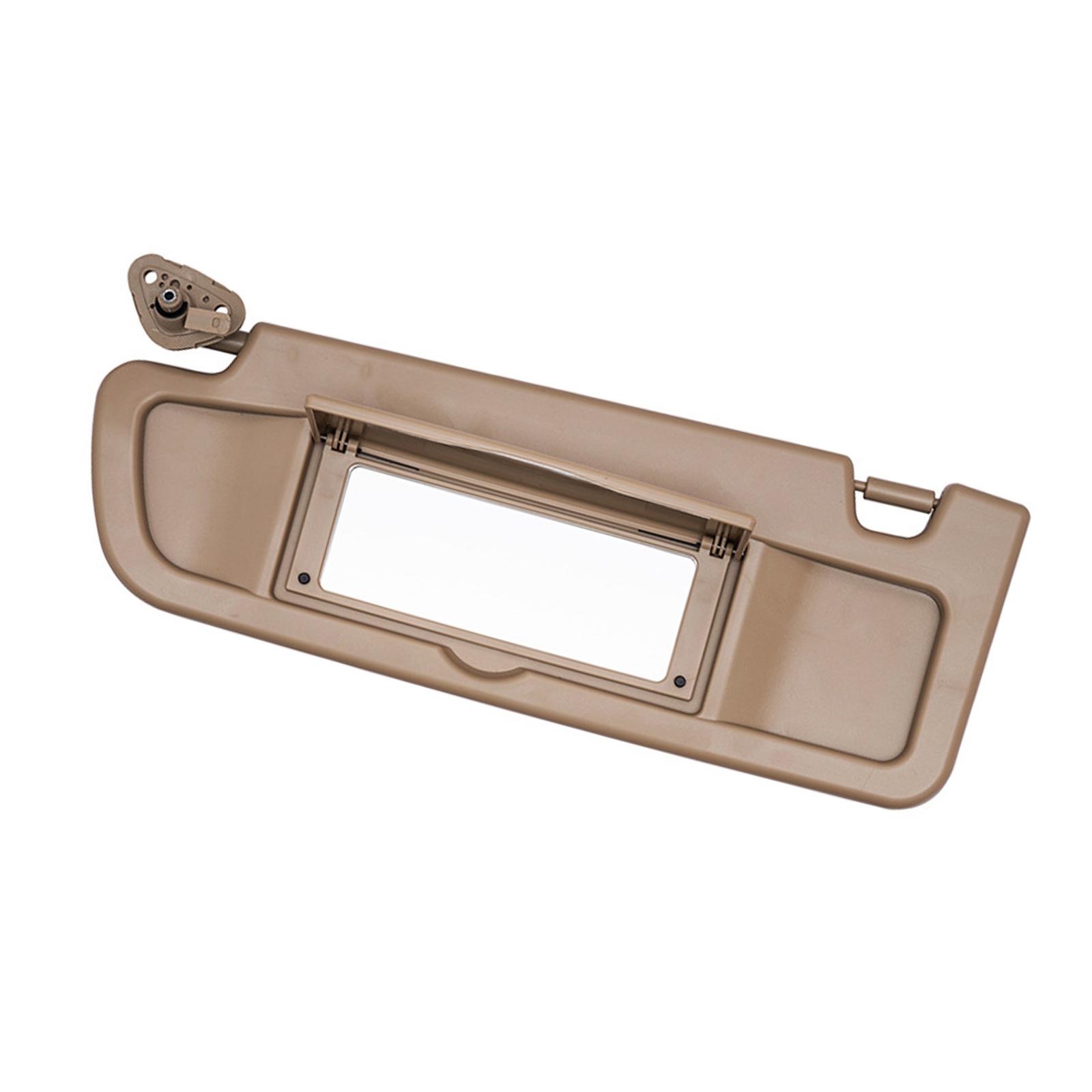 

Сменные солнцезащитные козырьки со стеклянным солнцезащитным козырьком со стороны пассажира/водителя для Civic 06-11, автоаксессуар, простая установка left бежевый