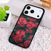 Red Rose Shockproof Phone Case for iPhone 17 Air 16e 15 11 12 14 13 Pro Max Cover Coque