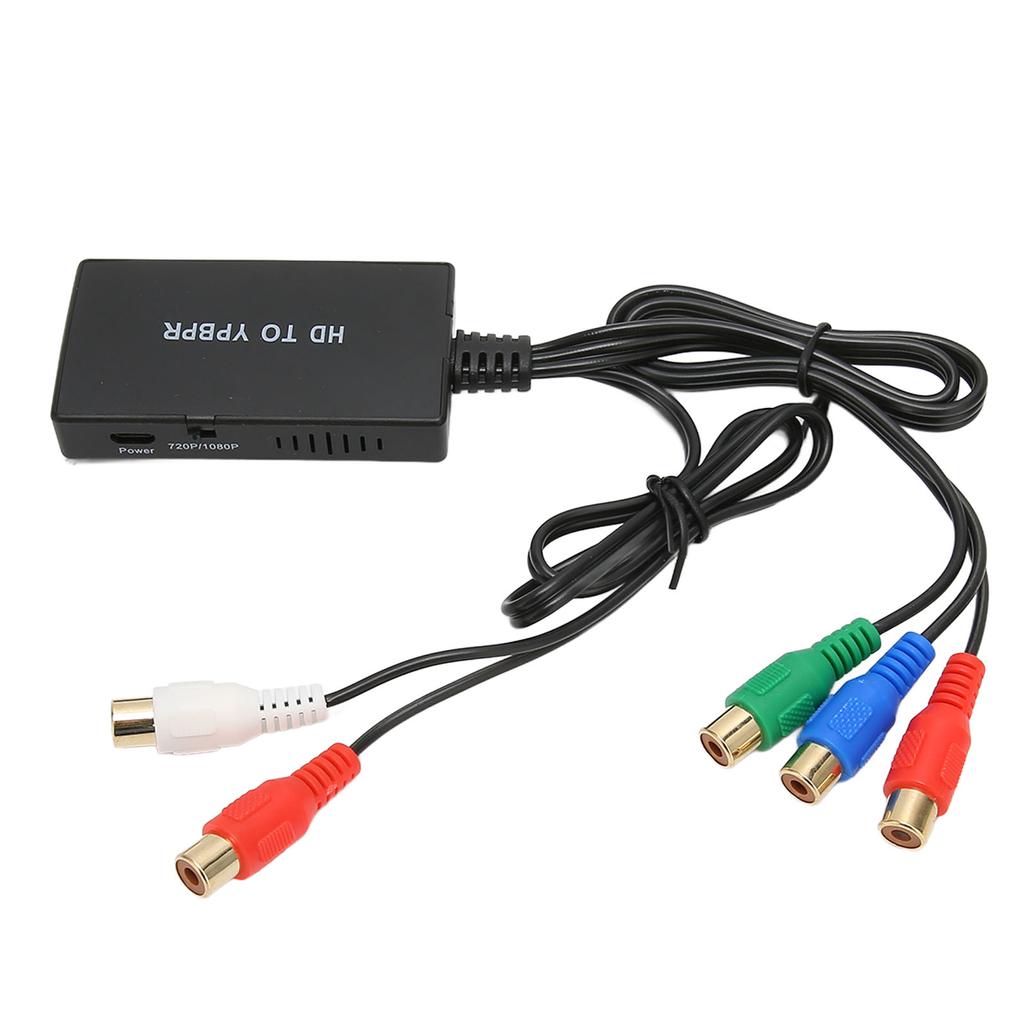 HD-Multimedia-Schnittstelle zu YPbPr-Konverter 720P 1080P AV-Adapter für IOS TV für PS3 für Xbox DVD-Player