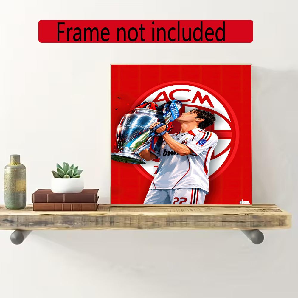 Ac Milan 5D Diy Diamond Paintings Mosaic Wall Round Diamond Art Painting Kits Embroidery Crystal Accessories Frameless